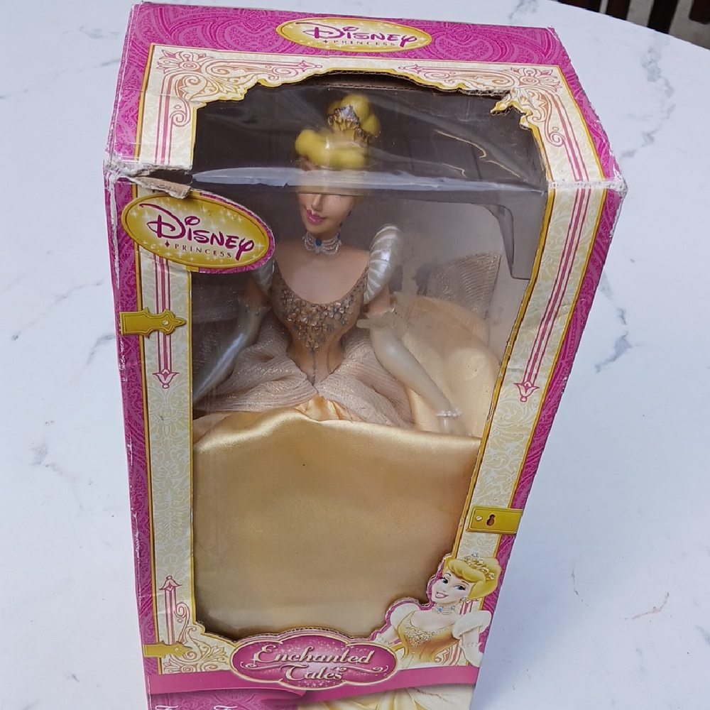 Disney Princess Cinderella Doll in Gold and Silver